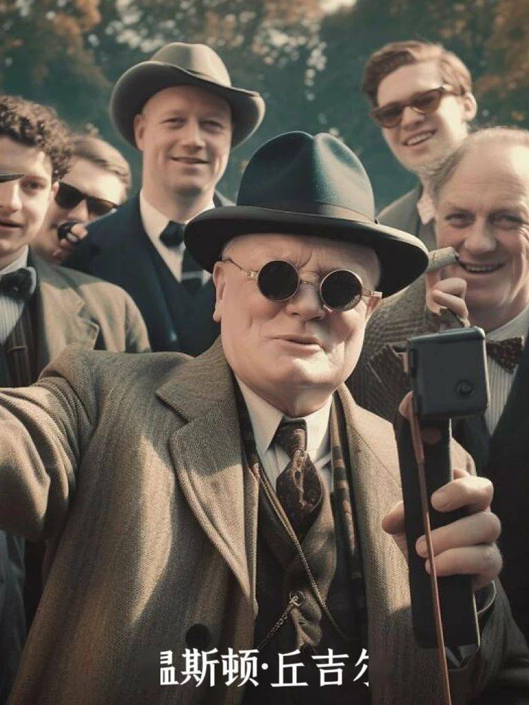 AI创新已逝名人自拍，卓别林、拿破仑、亚瑟王......有事没事就爱在网上发发照片