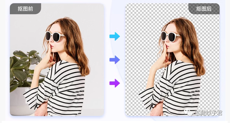 AI一键抠图神器！谁还傻乎乎的自己扣图呢？