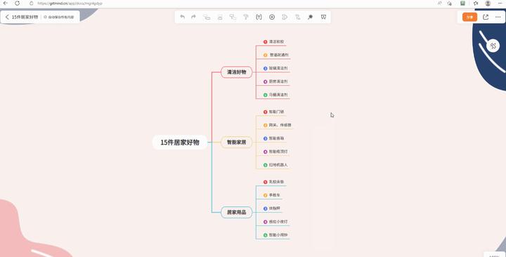 GitMind:全平台免费在线思维导图软件 GitMind:全平台免费在线思维导图软件