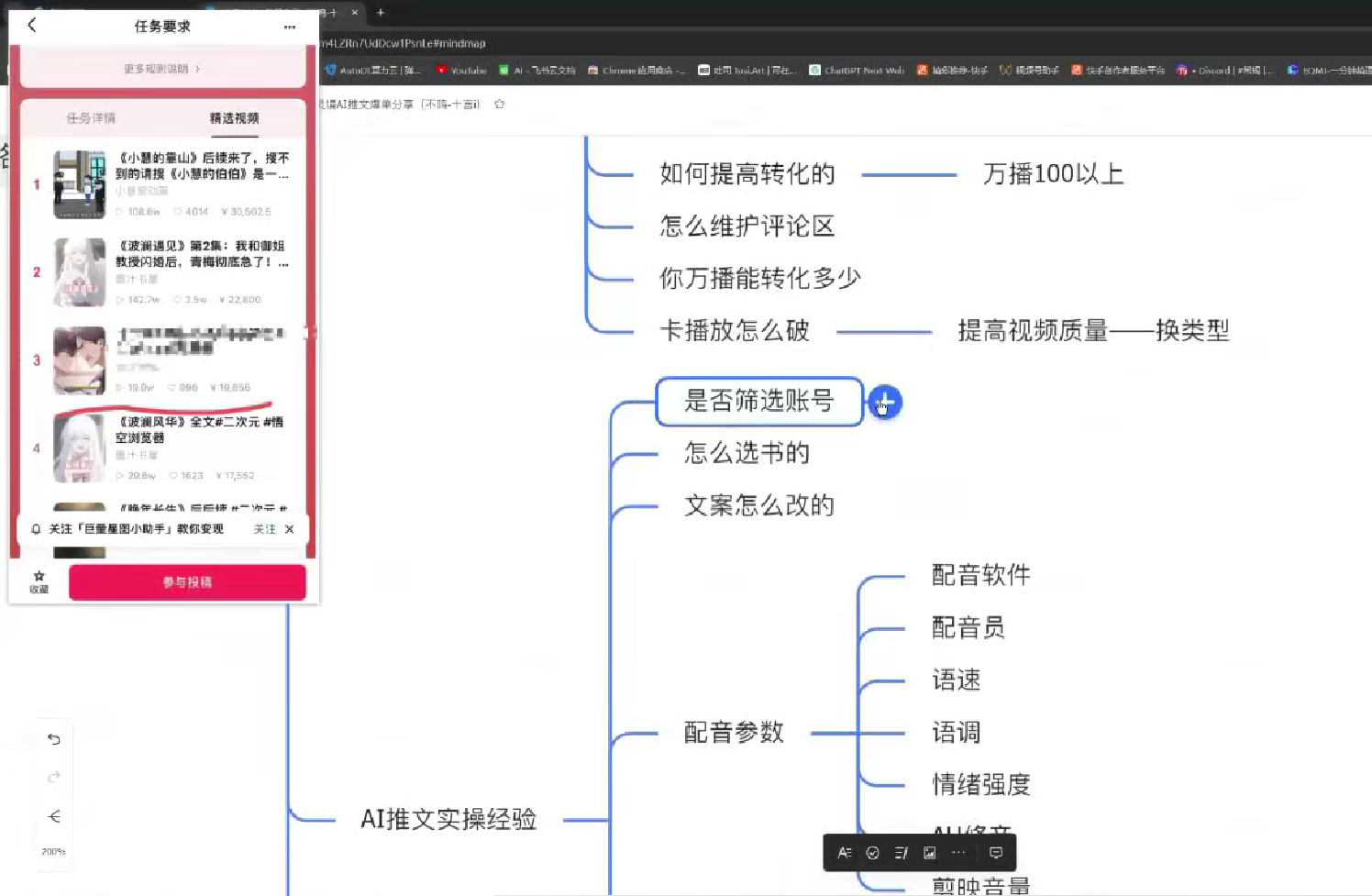 AI小说推文爆单分享，大佬爆单思路分享