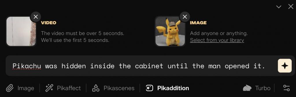 AI视频神器Pika,最近又推出了一个好玩的新功能:Pikaddition AI视频神器Pika,最近又推出了一个好玩的新功能:Pikaddition