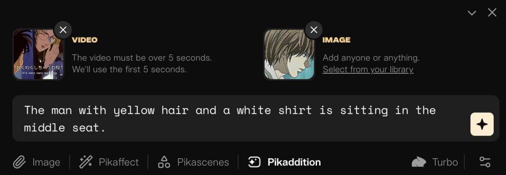 AI视频神器Pika,最近又推出了一个好玩的新功能:Pikaddition AI视频神器Pika,最近又推出了一个好玩的新功能:Pikaddition