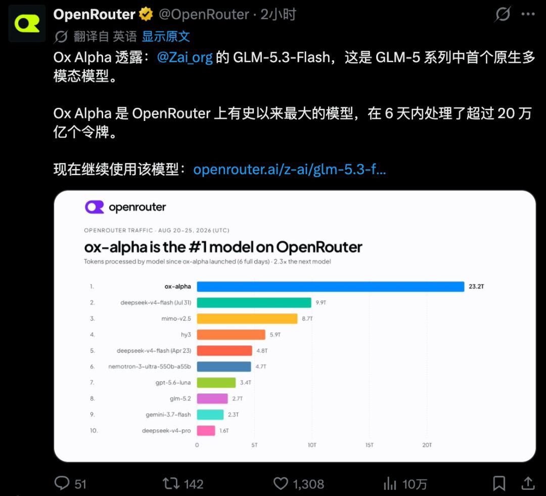 神秘「牛来」模型果然是智谱，GLM首个原生多模态，还用的国产卡