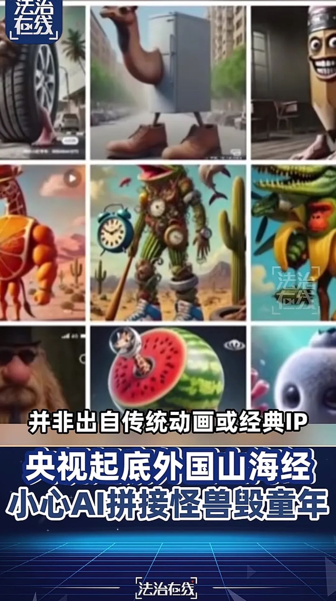 被AI“邪典”投喂的一代，儿童动画变成了“毒药”