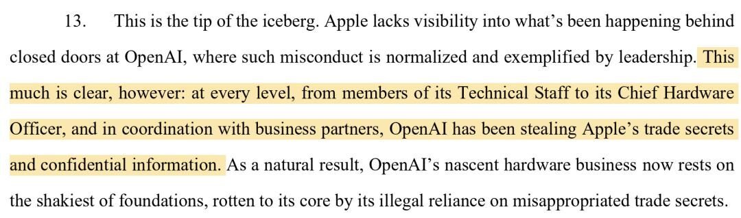 刚刚,苹果起诉OpenAI反转来了,「内鬼」竟是 iCloud? 刚刚,苹果起诉OpenAI反转来了,「内鬼」竟是 iCloud?