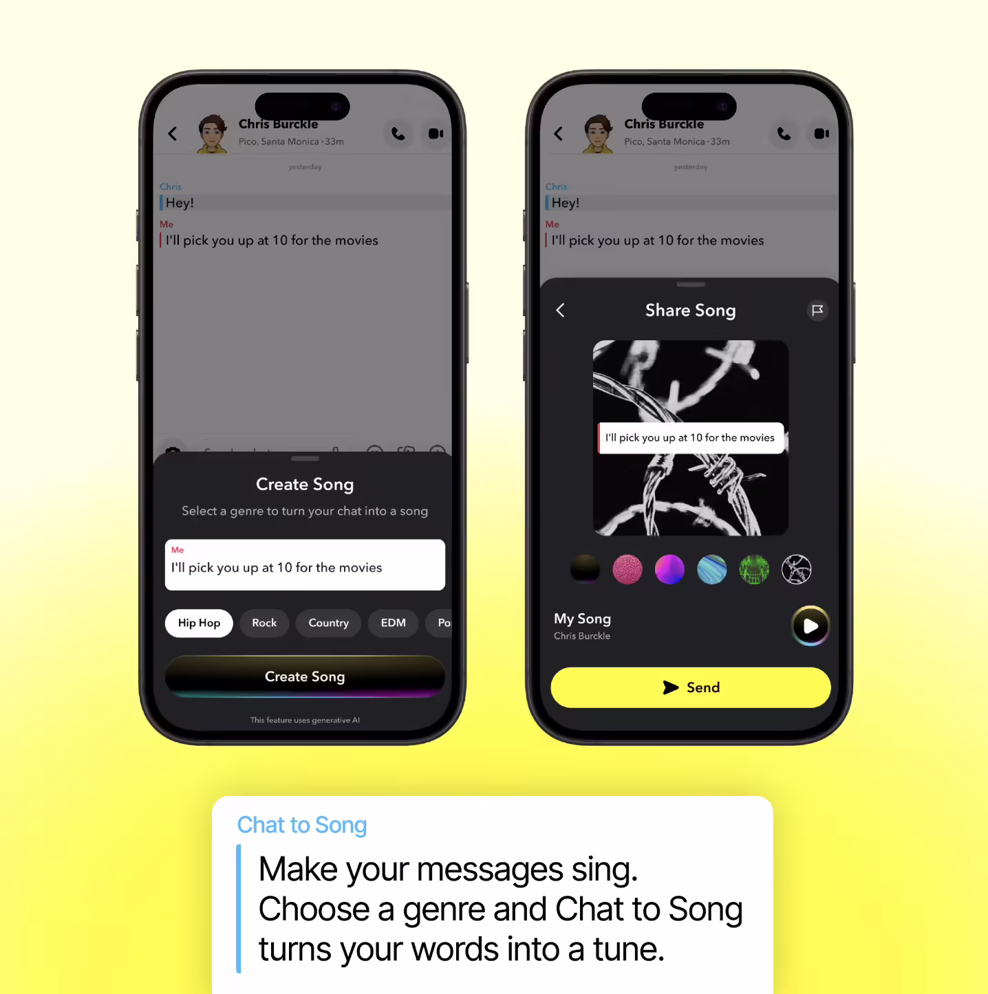 Snapchat 社交平台更新 Lens+ 订阅服务,新增“聊天消息转歌曲”等多项生成式 AI 功能 Snapchat 社交平台更新 Lens+ 订阅服务,新增“聊天消息转歌曲”等多项生成式 AI 功能
