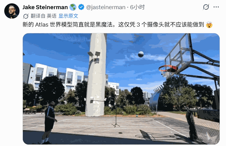 全球首个多模态世界模型:李飞飞 World Labs 发布 Atlas,像素级精度控制镜头、拍出“子弹时间”大片 全球首个多模态世界模型:李飞飞 World Labs 发布 Atlas,像素级精度控制镜头、拍出“子弹时间”大片
