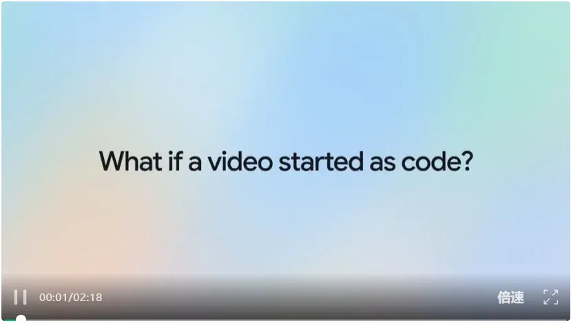 视频生成也能代码驱动了,Code Video Model来了 视频生成也能代码驱动了,Code Video Model来了