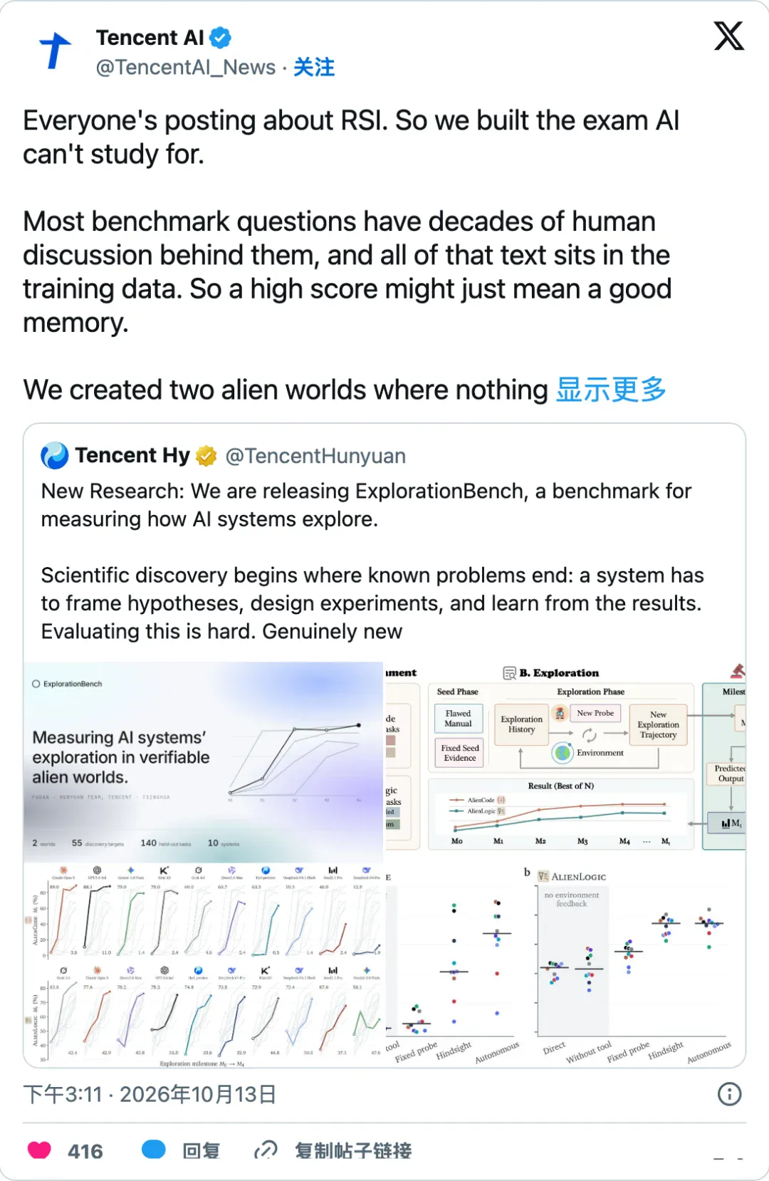 该如何评测大模型的探索能力？复旦、混元发布新基准ExplorationBench