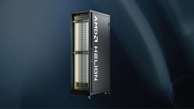 AMD 发布智能体 AI 计算机架 Helion，纯 CPU 版本可扩展至 32,768 核心